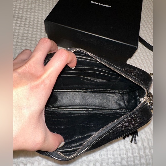 YSL MINI LOU IN QUILTED LEATHER - Picture 11 of 12